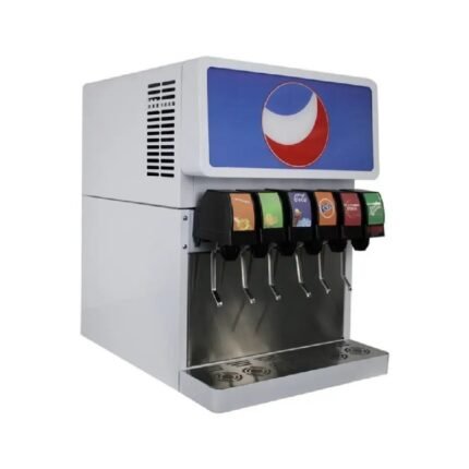 6-Flavor Commercial Postmix Soda Fountain Machine